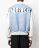 V Felted-Wool and Leather Varsity Jacket V Felted-Wool and Leather Varsity Jacket