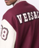 V Felted-Wool and Leather Varsity Jacket V Felted-Wool and Leather Varsity Jacket