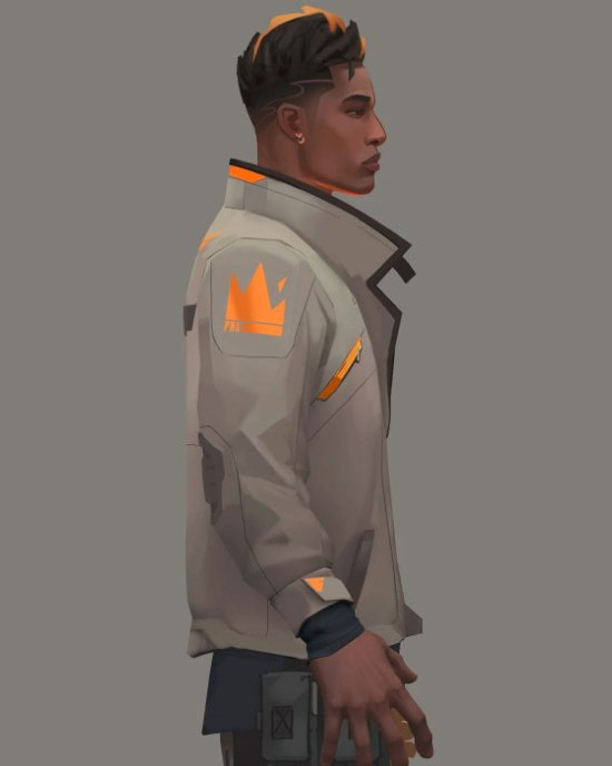 Valorant Phoenix Leather Jacket