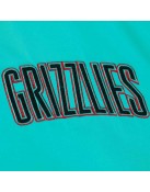 Vancouver Grizzlies Heavyweight Aqua Satin Jacket