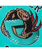 Vancouver Grizzlies Heavyweight Aqua Satin Jacket