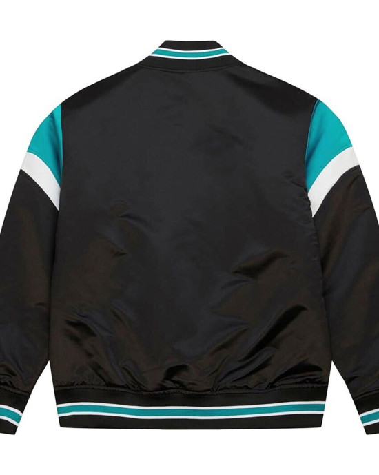 Vancouver Grizzlies Western Black Varsity Jacket Vancouver Grizzlies Western Black Varsity Jacket