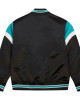 Vancouver Grizzlies Western Black Varsity Jacket Vancouver Grizzlies Western Black Varsity Jacket
