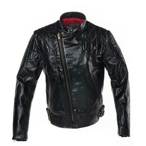 Vanson Chopper Black Leather Biker Jacket