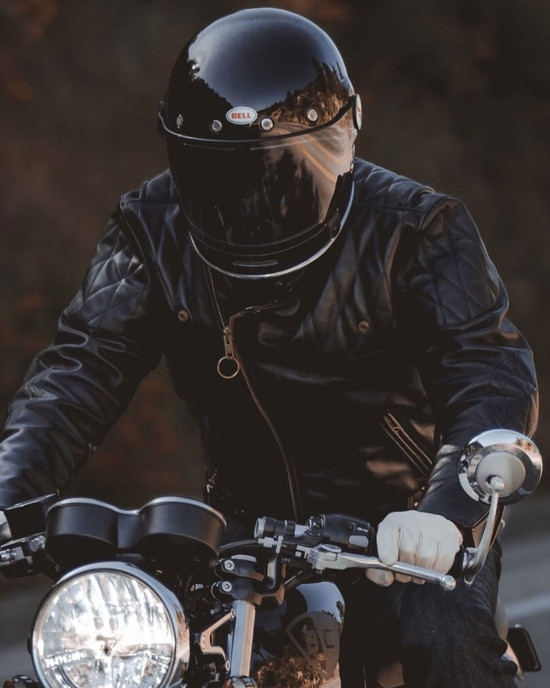 Vanson Chopper Black Leather Biker Jacket Vanson Chopper Black Leather Biker Jacket