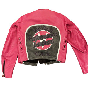 Vanson Performance Leathers Pink Jacket