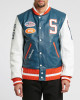 Vanson SNS New York City Varsity Leather Jacket Vanson SNS New York City Varsity Leather Jacket