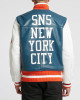 Vanson SNS New York City Varsity Leather Jacket Vanson SNS New York City Varsity Leather Jacket