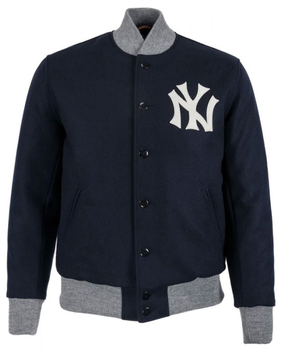 Varsity 1936 NY Yankees Navy Blue Wool Jacket