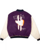 Varsity Beautiful Struggles College Purple Jacket