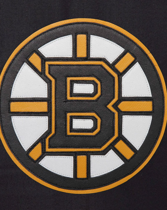 Varsity Boston Bruins Black and Yellow Wool Jacket Varsity Boston Bruins Black and Yellow Wool Jacket