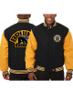 Varsity Boston Bruins Black and Yellow Wool Jacket Varsity Boston Bruins Black and Yellow Wool Jacket