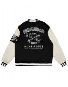 Varsity Buns Guts Battle Bid Heart Skull Wool Jacket