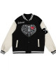 Varsity Buns Guts Battle Bid Heart Skull Wool Jacket Varsity Buns Guts Battle Bid Heart Skull Wool Jacket