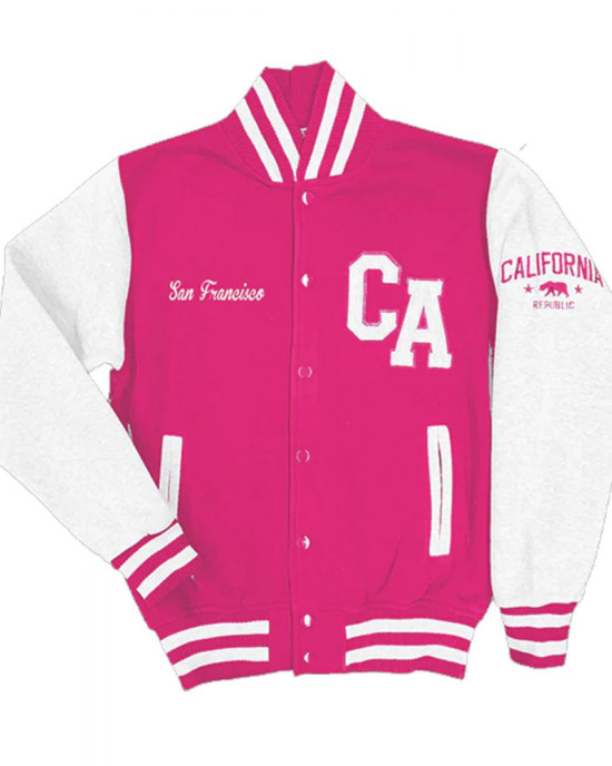 Varsity CA San Francisco Fleece Jacket