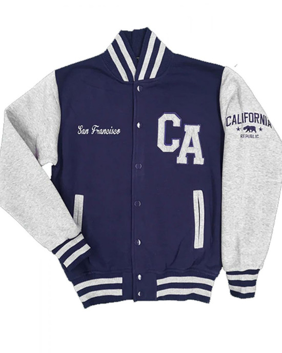 Varsity CA San Francisco Fleece Jacket