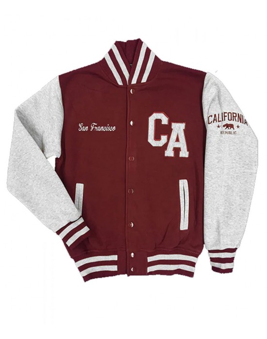 Varsity CA San Francisco Fleece Jacket