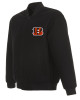 Varsity Cincinnati Bengals Black Wool Jacket Varsity Cincinnati Bengals Black Wool Jacket