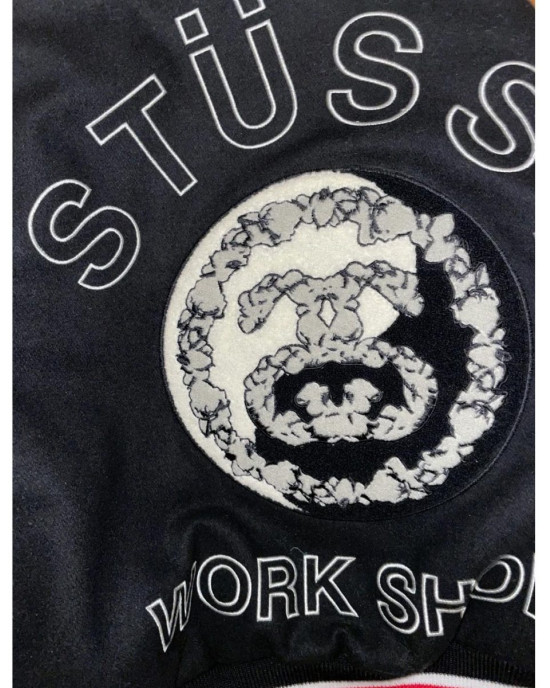 Varsity Denim Tears X Our Legacy TTL Black and White Jacket Varsity Denim Tears X Our Legacy TTL Black and White Jacket