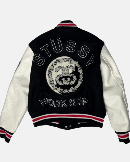 Varsity Denim Tears X Our Legacy TTL Black and White Jacket Varsity Denim Tears X Our Legacy TTL Black and White Jacket