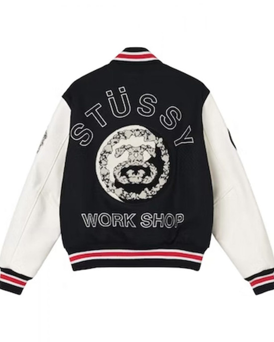Varsity Denim Tears X Our Legacy TTL Black and White Jacket Varsity Denim Tears X Our Legacy TTL Black and White Jacket