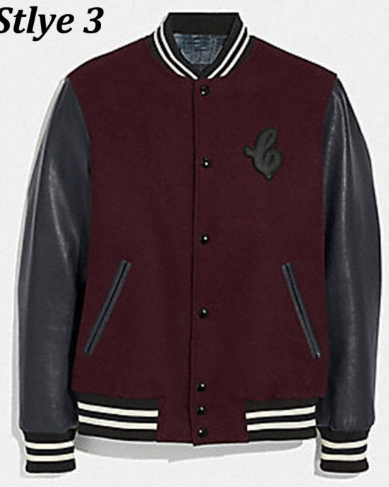 Varsity Icon Leather & Wool Jacket Varsity Icon Leather & Wool Jacket