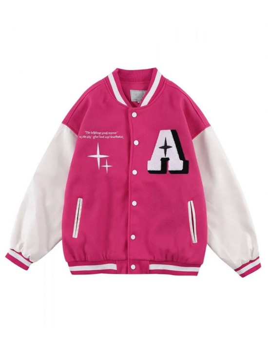 Varsity TideEku Shine Black/Pink Jacket