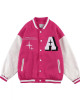 Varsity TideEku Shine Black/Pink Jacket Varsity TideEku Shine Black/Pink Jacket