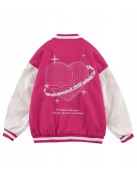 Varsity TideEku Shine Black/Pink Jacket