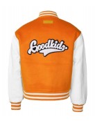 Varsity Worldwide Cherub A Few Good Kids Wool/Leather Jacket