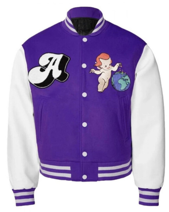 Varsity Worldwide Cherub A Few Good Kids Wool/Leather Jacket Varsity Worldwide Cherub A Few Good Kids Wool/Leather Jacket