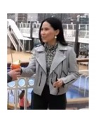 Vicky Nguyen The Today Show Leather Jacket