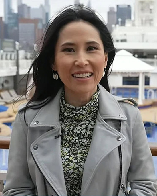 Vicky Nguyen The Today Show Leather Jacket