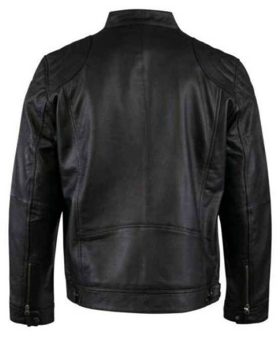 Vintage Flag Motorcycle Leather Jacket Vintage Flag Motorcycle Leather Jacket