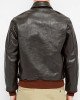 Vintage Style Military Brown A-2 Flight Jacket Vintage Style Military Brown A-2 Flight Jacket