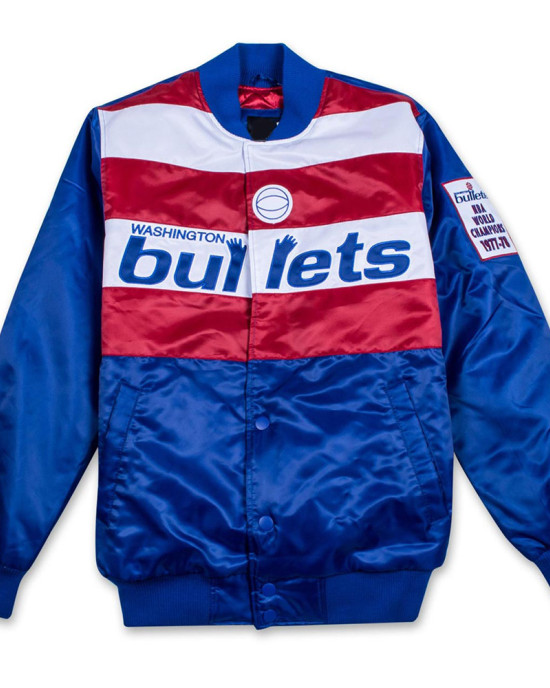 Washington Bullets World Champions 1977-78 Jacket Washington Bullets World Champions 1977-78 Jacket
