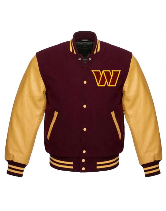 Washington Commanders Letterman W Jacket