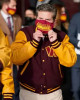 Washington Commanders Letterman W Jacket Washington Commanders Letterman W Jacket