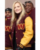 Washington Commanders Letterman W Jacket Washington Commanders Letterman W Jacket