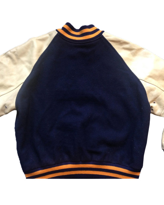 Washington Huskies Navy and White Varsity Jacket Washington Huskies Navy and White Varsity Jacket