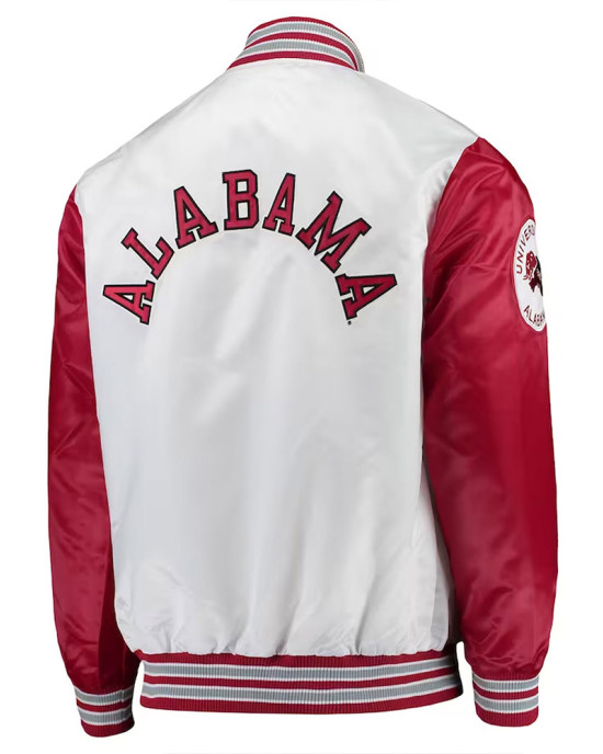 White/Crimson Alabama Crimson Tide The Legend Jacket White/Crimson Alabama Crimson Tide The Legend Jacket