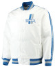 White Detroit Lions Throwback D-Line Satin Jacket White Detroit Lions Throwback D-Line Satin Jacket