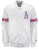 White Houston Oilers Retro Satin Jacket White Houston Oilers Retro Satin Jacket