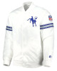 White Indianapolis Colts The Power Forward Satin Jacket White Indianapolis Colts The Power Forward Satin Jacket