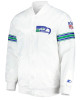 White Seattle Seahawks The Power Forward Satin Jacket White Seattle Seahawks The Power Forward Satin Jacket