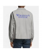 Wikipedia Editor Gray Jacket
