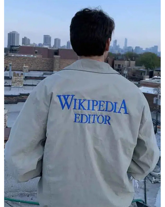 Wikipedia Editor Gray Jacket Wikipedia Editor Gray Jacket