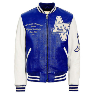 Wildcat Champion Varsity Real Leather Jacket