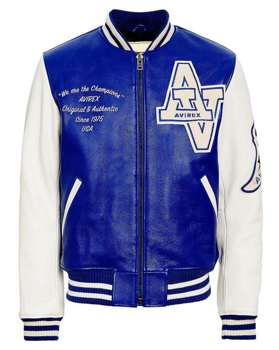 Wildcat Champion Varsity Real Leather Jacket