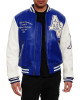 Wildcat Champion Varsity Real Leather Jacket